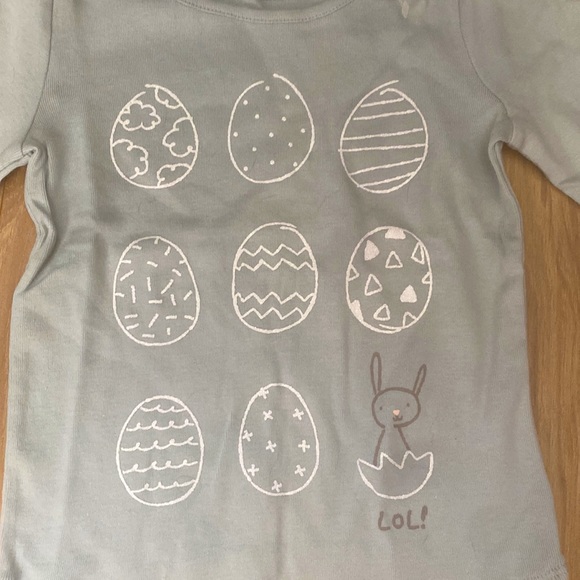 NWT 3T babyGap girls long sleeved Easter shirt - Picture 2 of 4